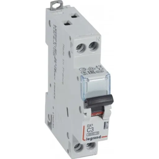 Legrand DX3 Automatsikring C, 1P, 3A