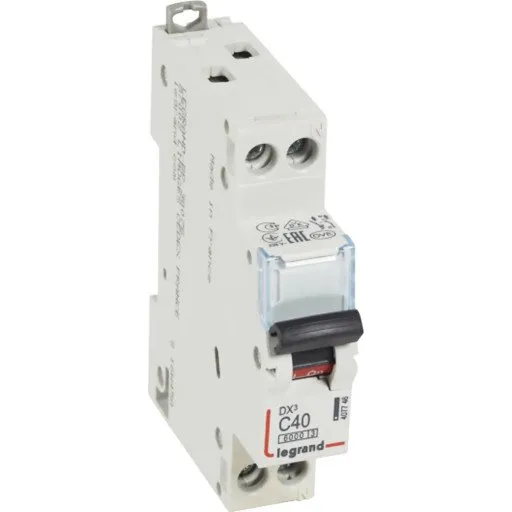 Legrand DX3 Automatsikring C-karakteristik, 1P, 40A