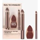 Real Techniques Makeupsaver Sponge + Brush Trio (3 dele)