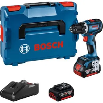 Bosch GSR 18V-90C bore-/skruemaskine m. 2 x 4,0 Ah batterier
