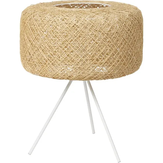 Osram Decor Bale bordlampe i papir og stål, beige