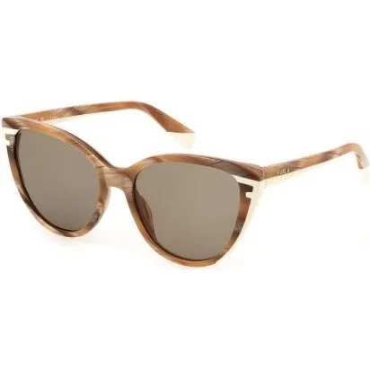 Furla SFU783-55092M dame-solbriller 55 mm brun