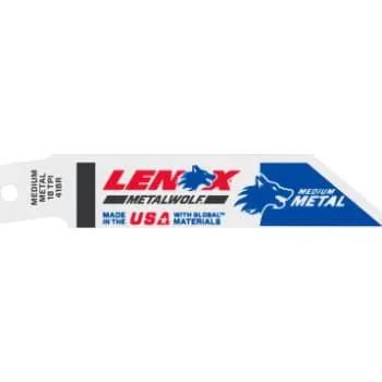 Lenox bajonetsavklinge 418R 102 mm til metal, 18 TPI, 5 stk.