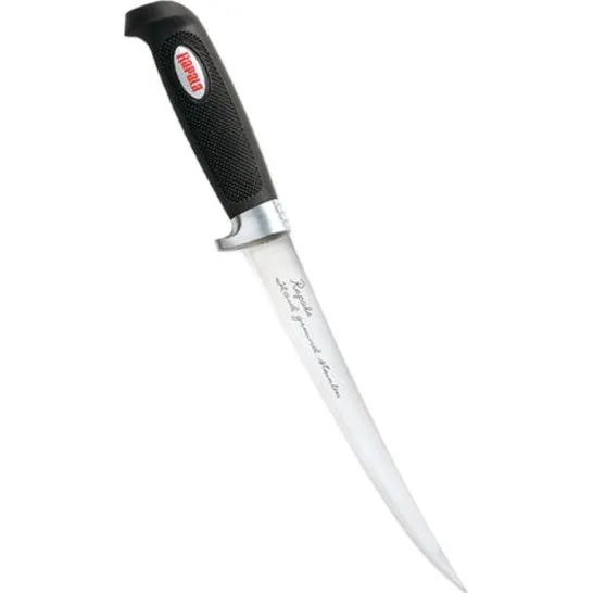 Rapala Soft Grip Filetkniv med skede og knivsliber