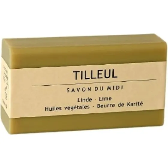 Savon du Midi Sæbe med sheasmør, lind og lime (100 g)