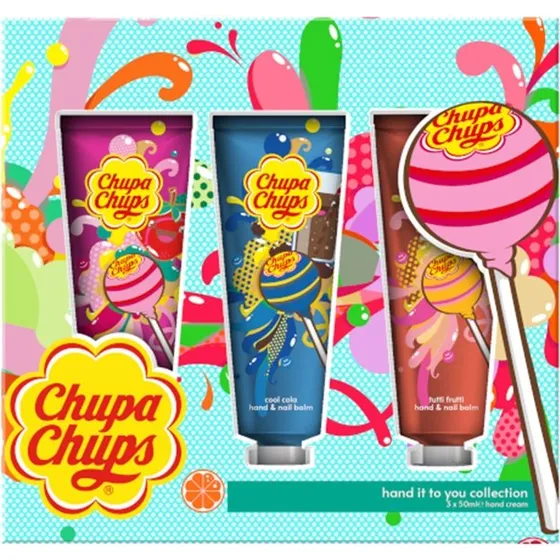 Chupa Chups Hand It to You Collection - 3 stk. håndcremer á 50ml