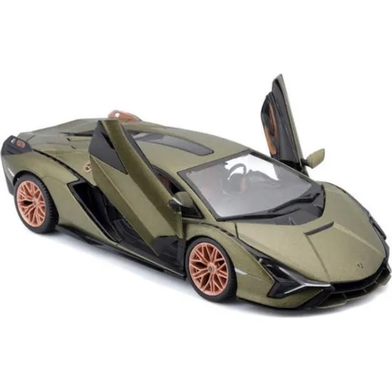 Bburago Lamborghini Sian FKP 37 Modelbil Matgrøn 1:24
