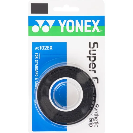 Yonex Super Grap 3-pak overgrips - Sort