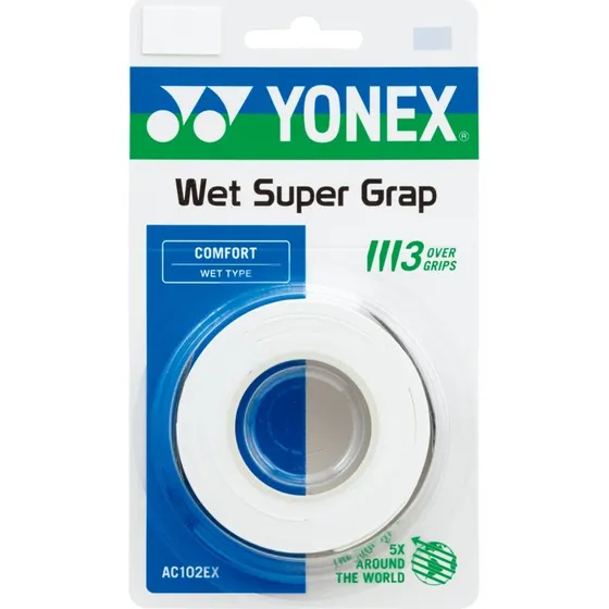Yonex Super Grap 3-pak hvid overgrip