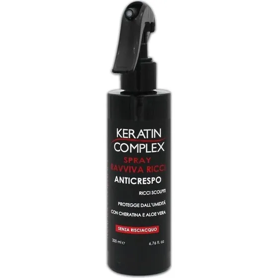 Keratin Complex Anti-Frizz Curl Genoplivende Spray 200 ml