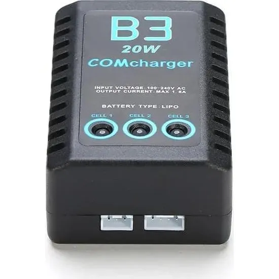 Imax B3 20W AC Balance Charger til 2S-3S LiPo-batterier
