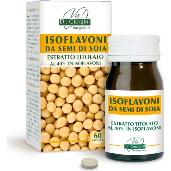 Dr Giorgini Isoflavoner fra Sojabønneekstrakt, 30 stk. 500mg