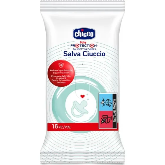 Chicco Salva Sut desinficerende vådservietter, 16 stk