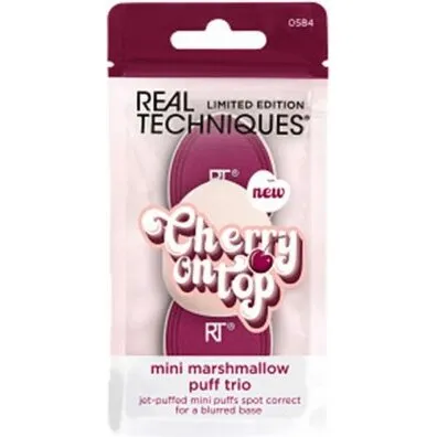 Real Techniques Cherry On Top Mini Marshmallow Puff Trio (3 stk.)