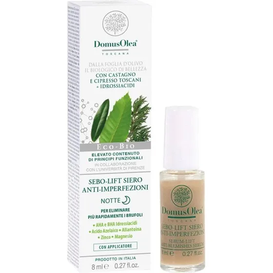 Domus Olea Toscana Sebo-Lift Anti-Imperfection Night Serum 8 ml