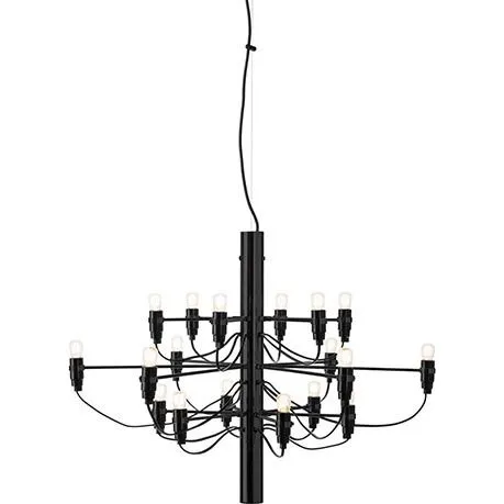 Flos 2097/18 Pendel Lille Mat Sort Limited Edition med LED