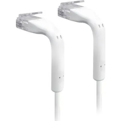 Ubiquiti UniFi CAT 6 Patchkabel, Hvid, 30cm