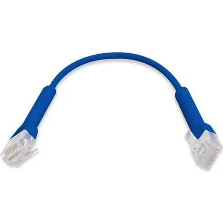 Ubiquiti UniFi Cat6 Patchkabel - 10 cm - Blå