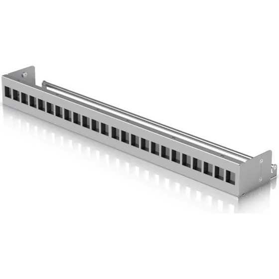 Ubiquiti Patchpanel 1U 24 porte - Sort, stativmonterbar