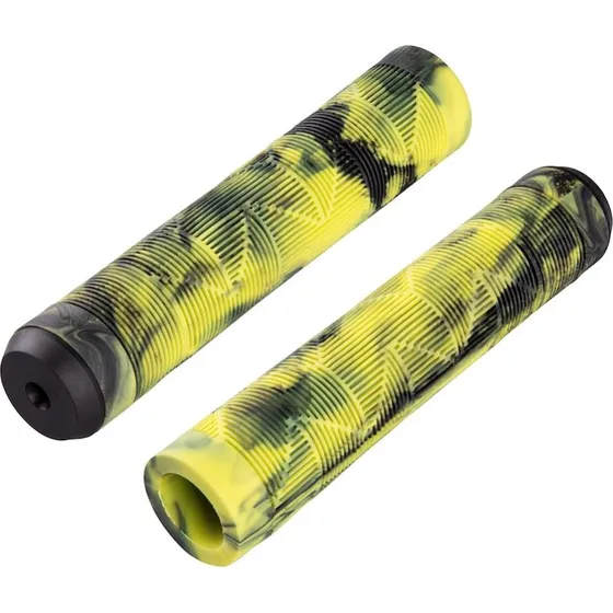 FORCE BMX-håndtag 145 mm gummi - Sort-fluo