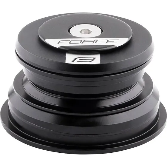 FORCE styrfittings tapered semi-integreret 56 mm sort