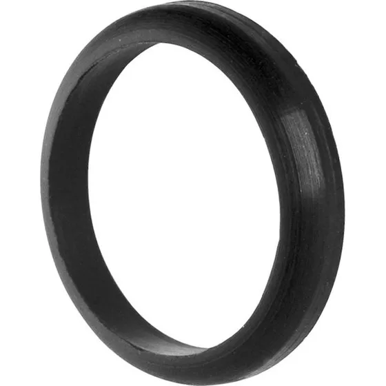 FORCE støvring i silikone til sadelpind 31,6mm - Sort