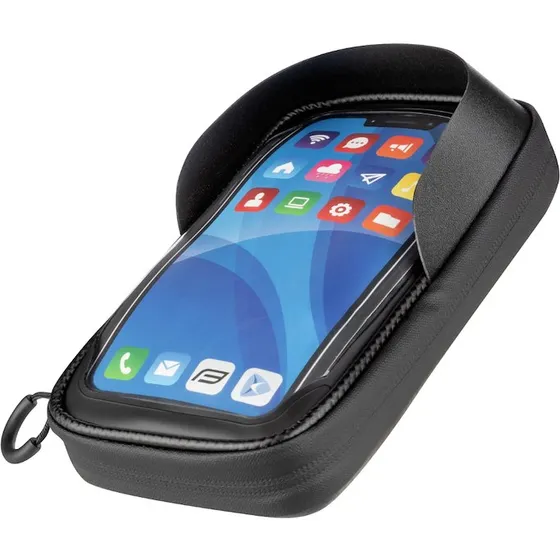 FORCE Touch styrtaske med mobilholder, sort, 17x3x9cm