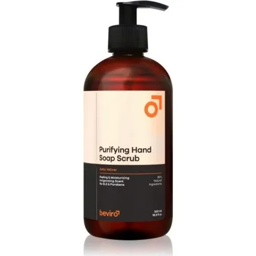 Beviro Zesty Vetiver Rensende Håndsæbe Scrub 500 ml