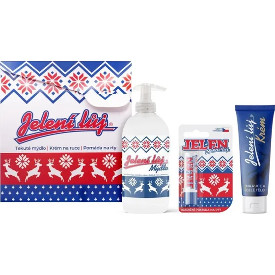 Regina Original Gavesæt: Flydende sæbe, læbepomade & håndcreme