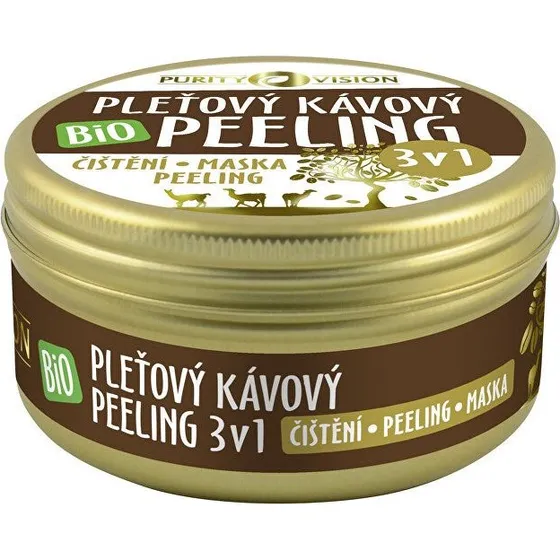 Purity Vision Bio Kaffe hudpeeling 3i1 - 70 g