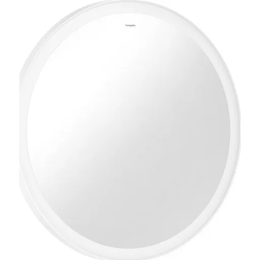 Hansgrohe Xarita Lite S LED-spejl med sensor, Ø70 cm, hvid