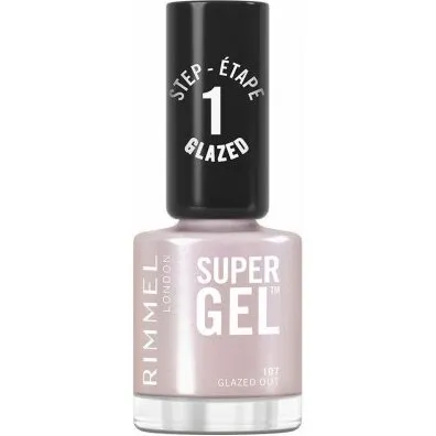 Rimmel London Super Gel neglelak 107 Glazed Out 12 ml