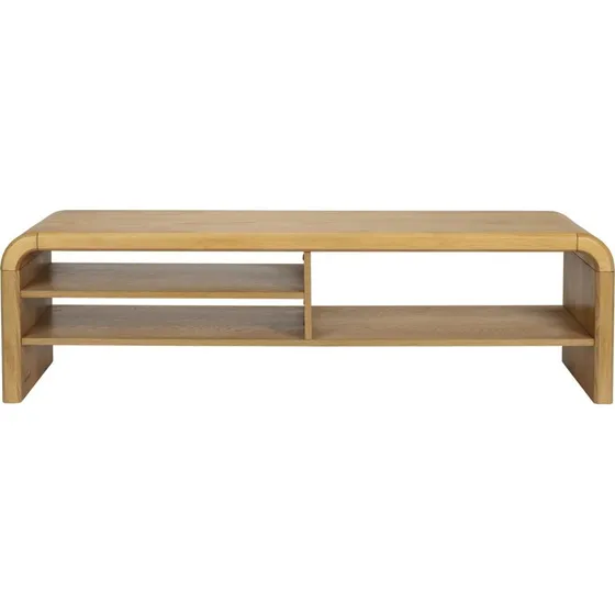 Zuiver Brave TV-bord i mørk sand egetræsfiner, 160 cm