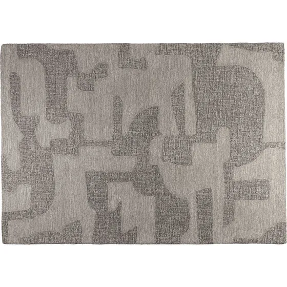 Zuiver Frantic gulvtæppe, mønstret uld, grå, 160x240 cm