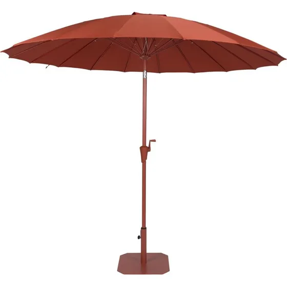 Zuiver Marsala hængeparasol med sidearm, dyb rød, Ø250 cm