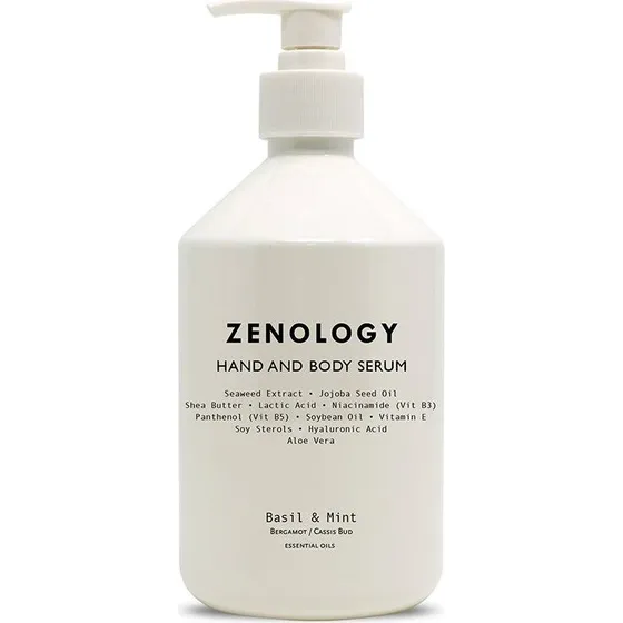 Zenology Hånd- og kropsserum Basilikum & Mynte
