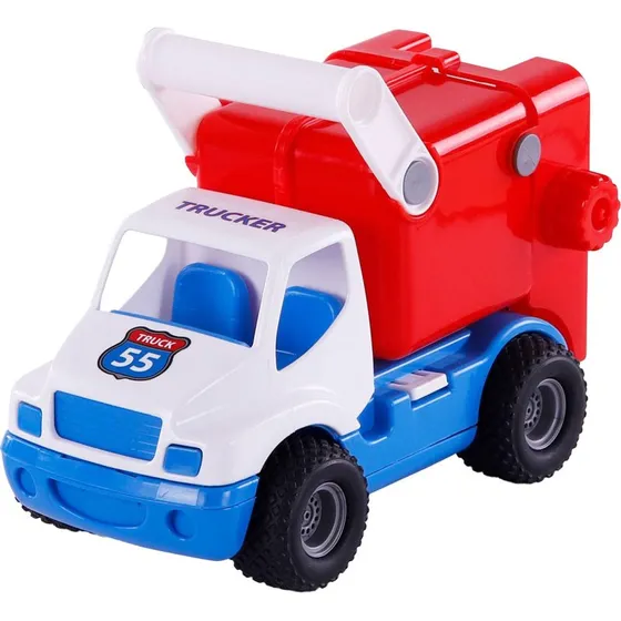 Cavallino Grip Skraldebil med gummidæk - 29 cm