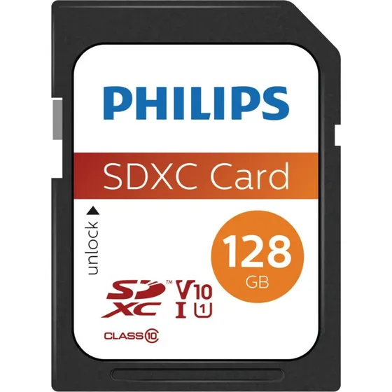 Philips FM12SD55B SDXC Hukommelseskort 128GB Class 10 UHS-I