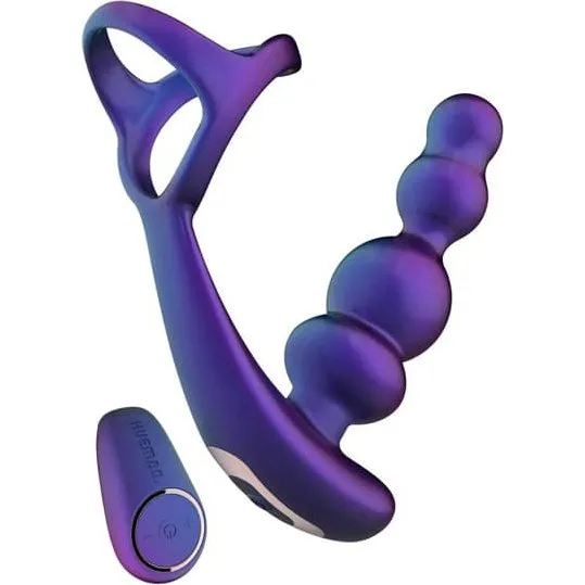 Stellar Force Butt Plug med Cockring og 10 vibrationsfunktioner