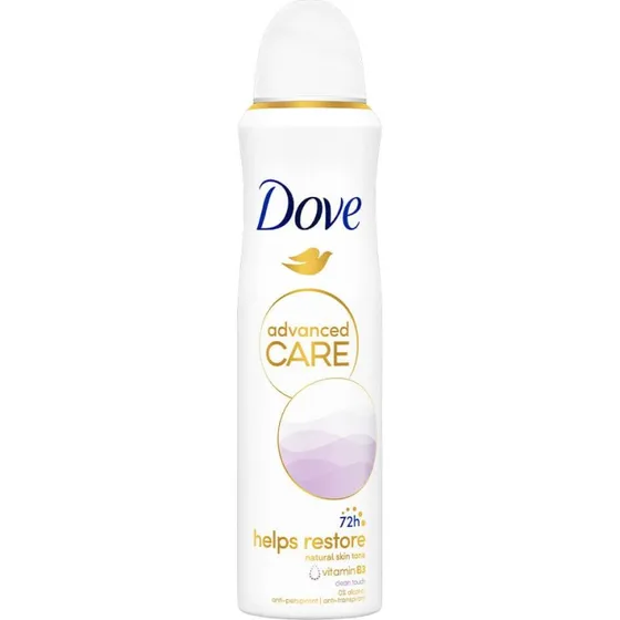Dove Advanced Care Clean Touch Antiperspirant Spray 150 ml