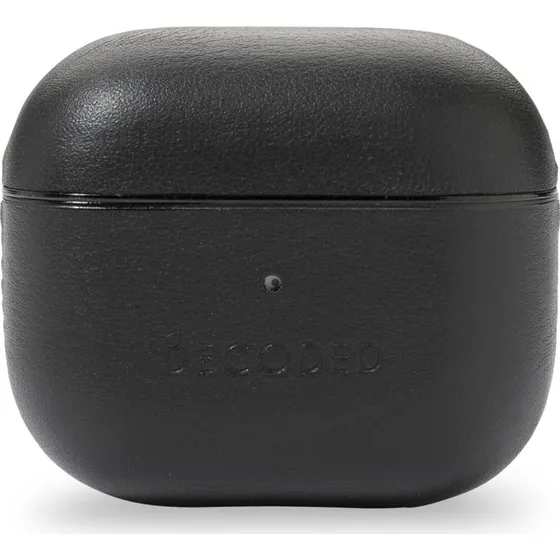 Decoded Leather Aircase til AirPods 3. Generation - Sort