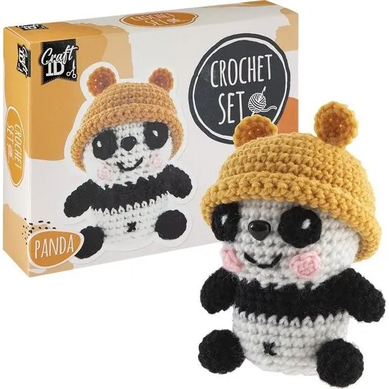 Craft ID Hæklekit - Panda