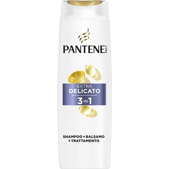 Pantene Pro-V Shampoo 3-i-1 Ekstra Delikat 250 ml