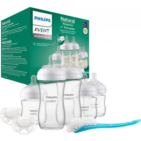 Philips Avent Natural Response Glas Gavesæt - 5 Flasker