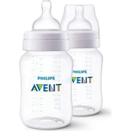 Philips Avent Anti-kolik flaske 2x260 ml (1 måned+)