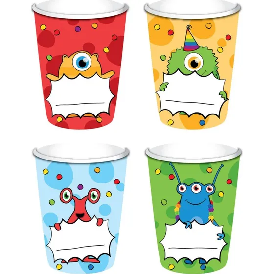 Haza Witbaard Monster Party Papkrus - 8 stk. - 200ml
