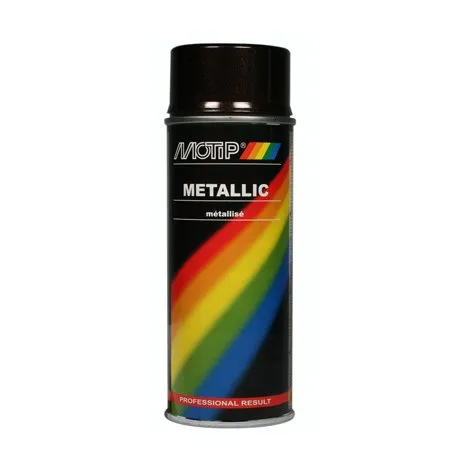 Motip Metallic Spray Brun, 400 ml