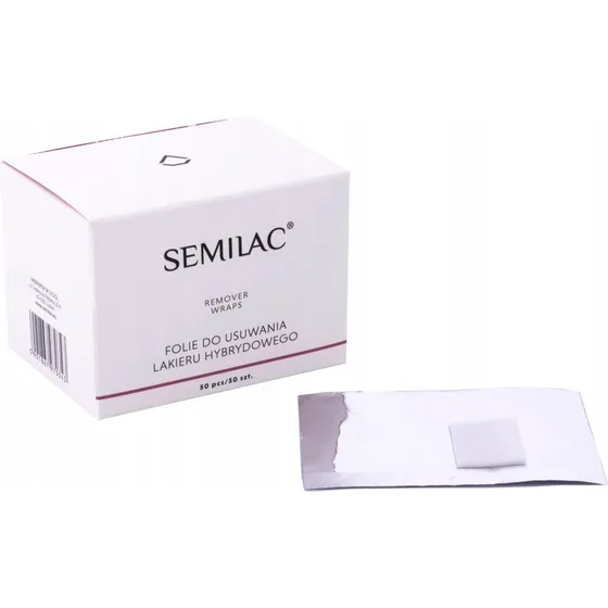 Semilac Remover Folie Wraps - 50 stk