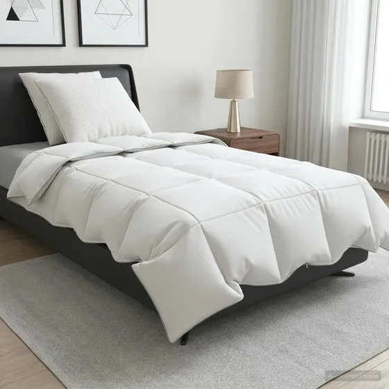vidaXL FULDA 90% gåsedun dyne sæt 3 stk. 135x220 cm Sommer