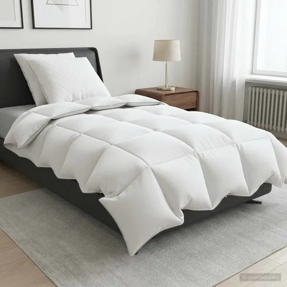 vidaXL FULDA 90% gåsedun dyne sæt 140x220 cm Vinter 300 GSM